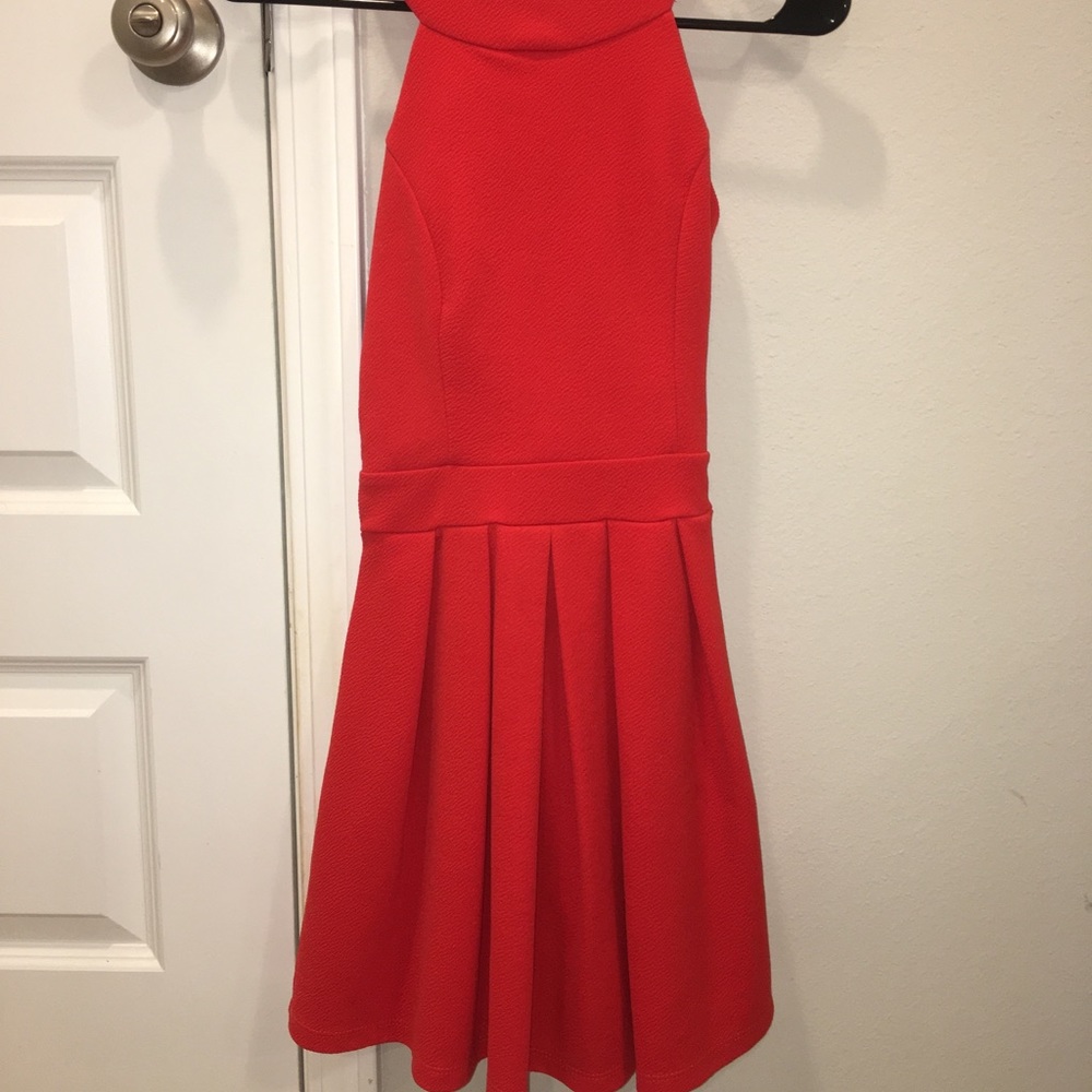 Red dress